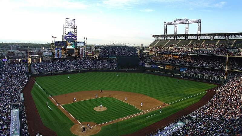 Coors Field, home of the Colorado Rockies