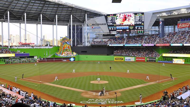 LoanDepot Park, home of the Miami Marlins