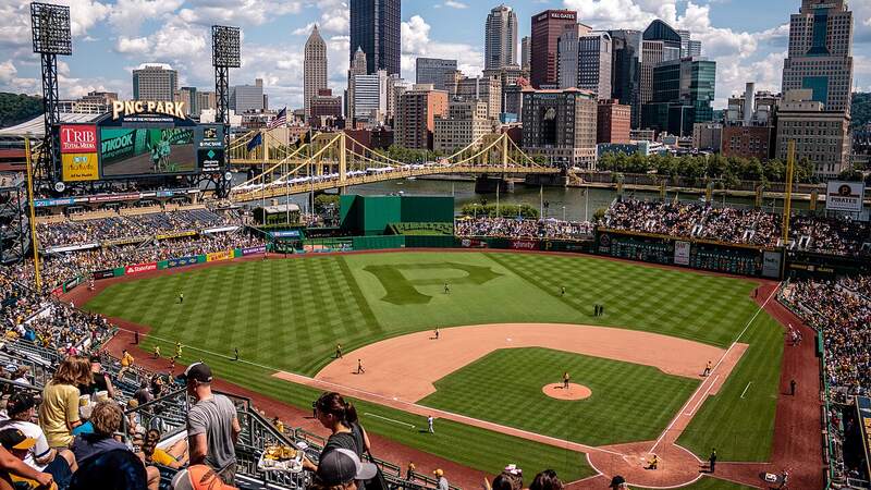 PNC Park, home of the Pittsburgh Pirates