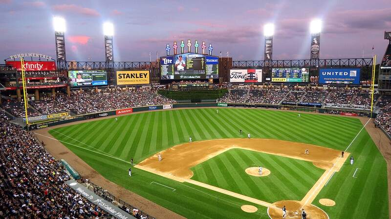 Rate Field, home of the Chicago White Sox