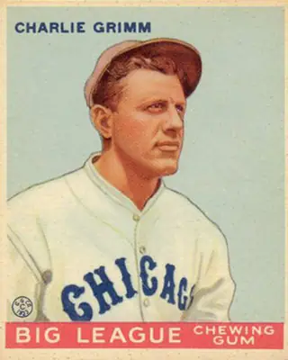 Photo of Charlie Grimm