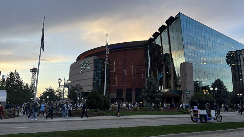 Ball Arena, home arena of the Denver Nuggets