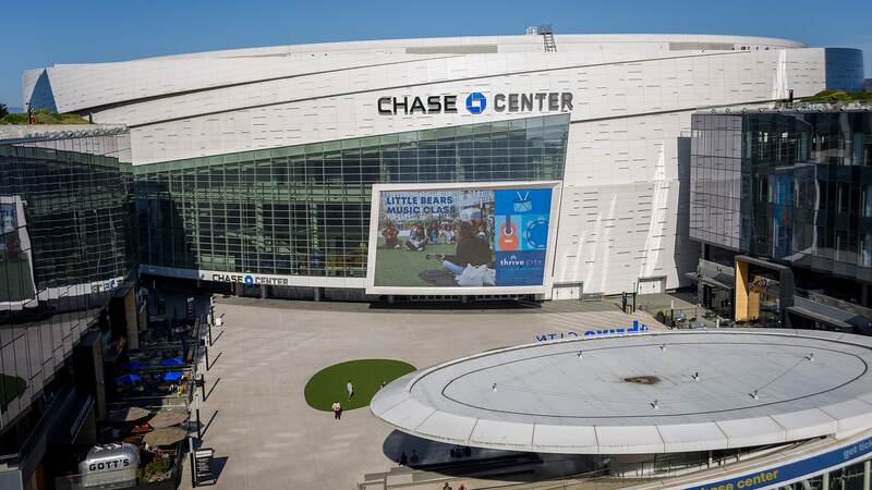 Chase Center, home arena of the Golden State Warriors
