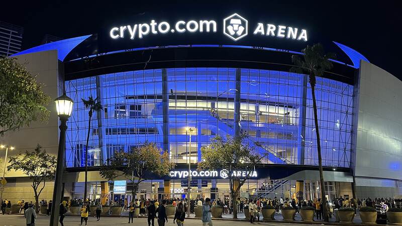 Crypto.com Arena, home arena of the Los Angeles Lakers
