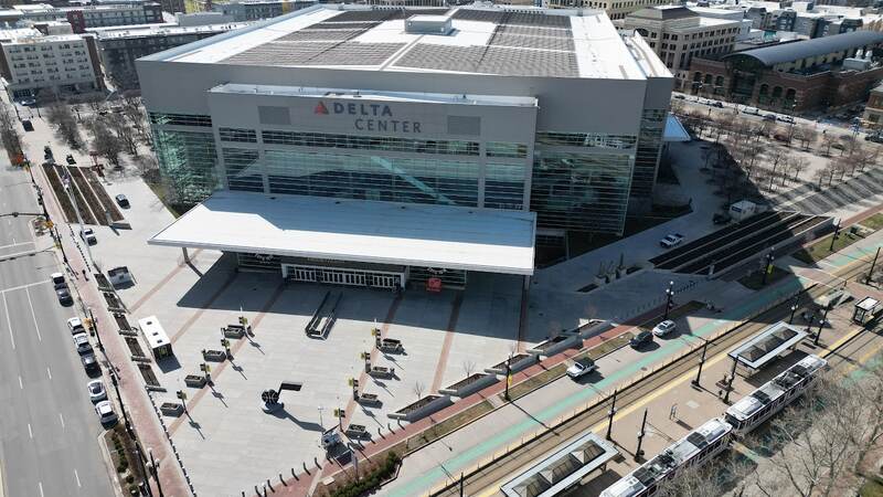Delta Center, home arena of the Utah Jazz