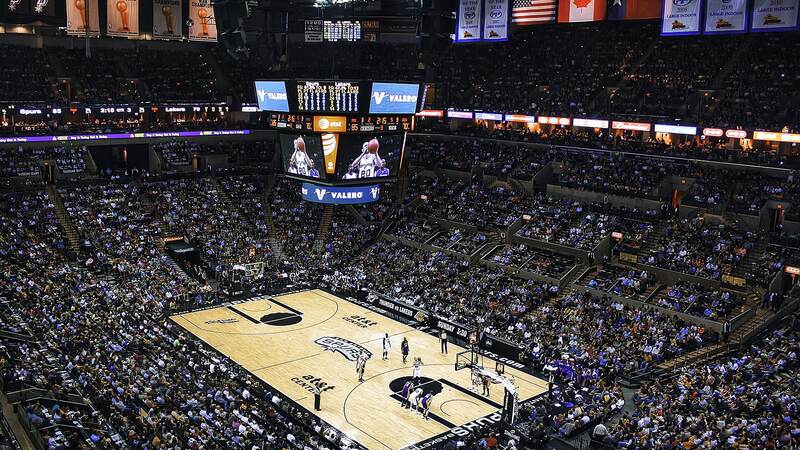 Frost Bank Center, home arena of the San Antonio Spurs