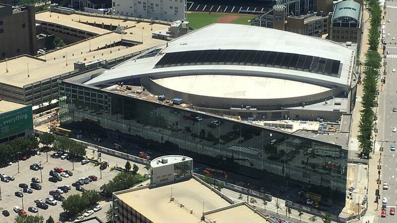Rocket Arena, home arena of the Cleveland Cavaliers