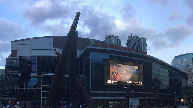 Scotiabank Arena, home arena of the Toronto Raptors