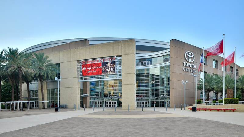Toyota Center, home arena of the Houston Rockets