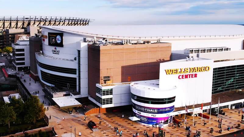 Xfinity Mobile Arena, home arena of the Philadelphia 76ers