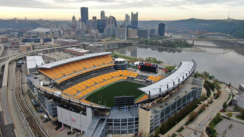 Acrisure Stadium, home of the Pittsburgh Steelers