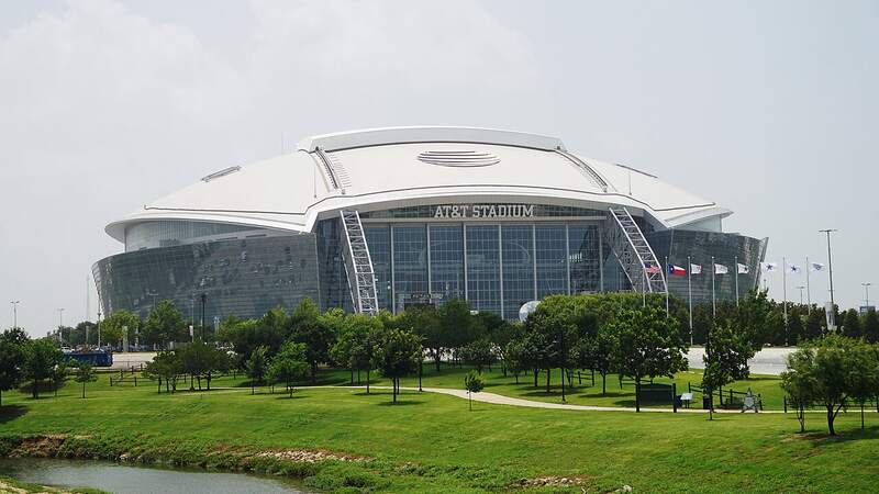 AT&T Stadium, home of the Dallas Cowboys