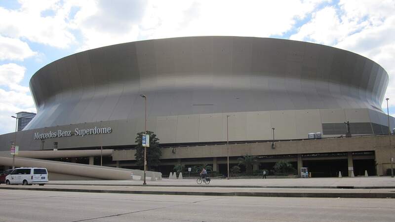 Caesars Superdome, home of the New Orleans Saints
