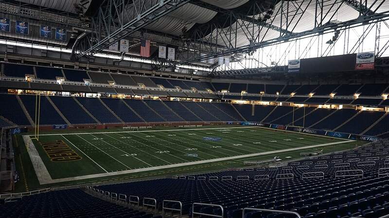 Ford Field, home of the Detroit Lions