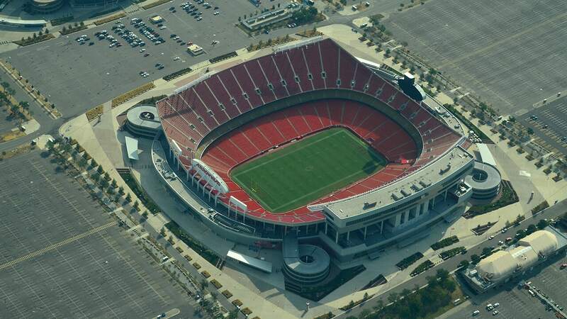 GEHA Field at Arrowhead Stadium, home of the Kansas City Chiefs