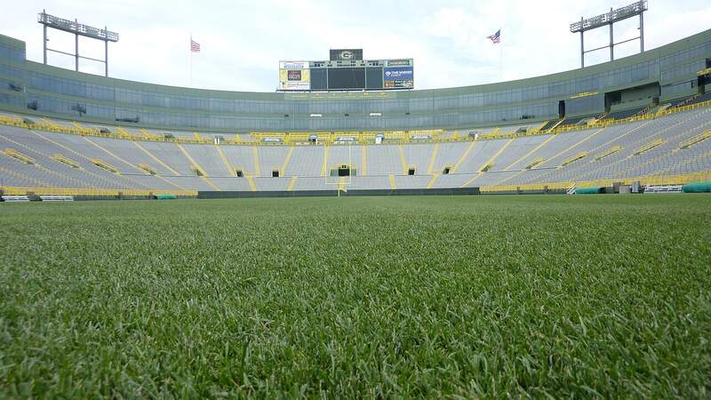 Lambeau Field, home of the Green Bay Packers