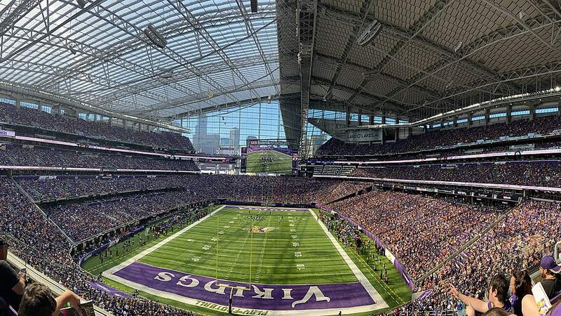 U.S. Bank Stadium, home of the Minnesota Vikings